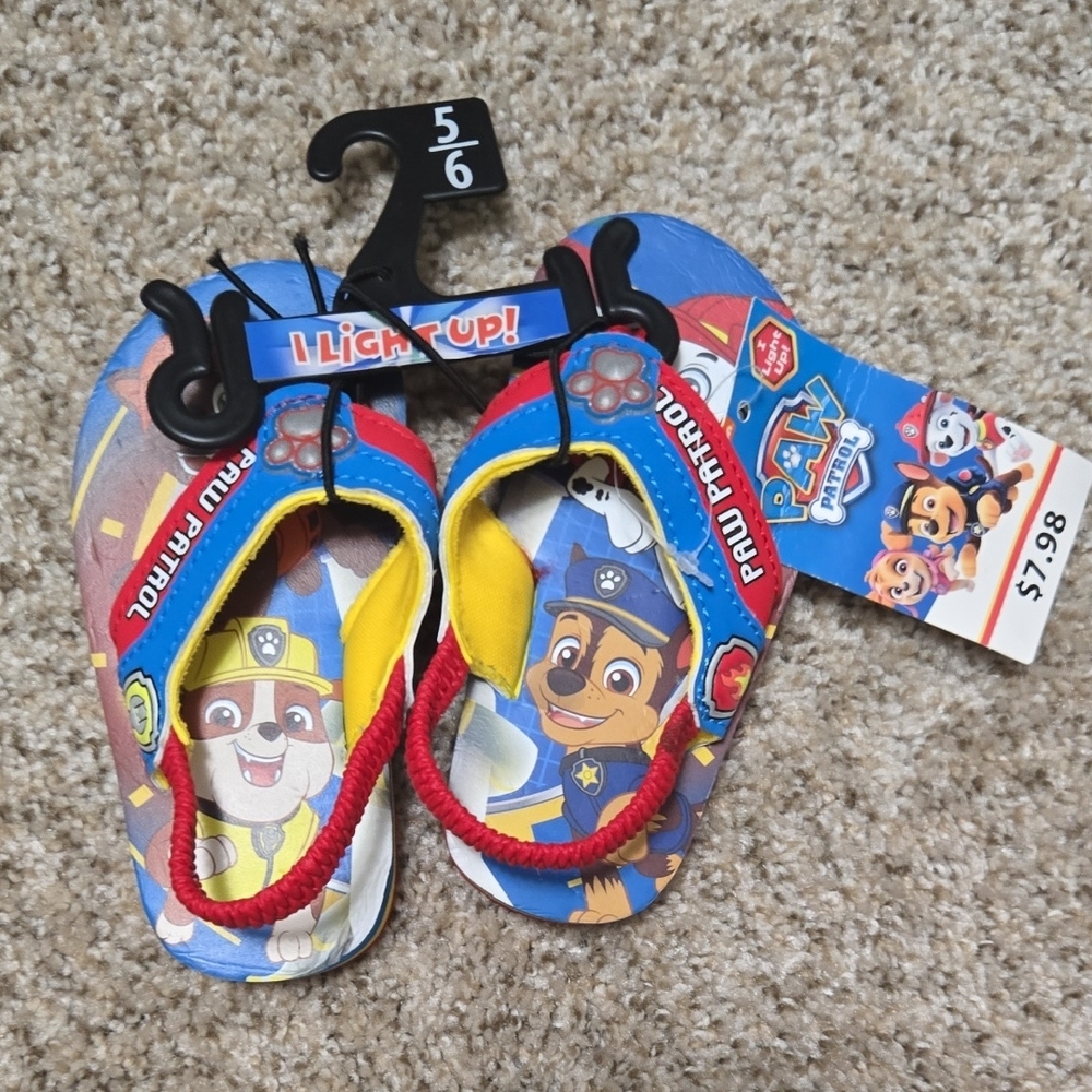 Paw Patrol Kids Light-Up Shoes - Blue and Red